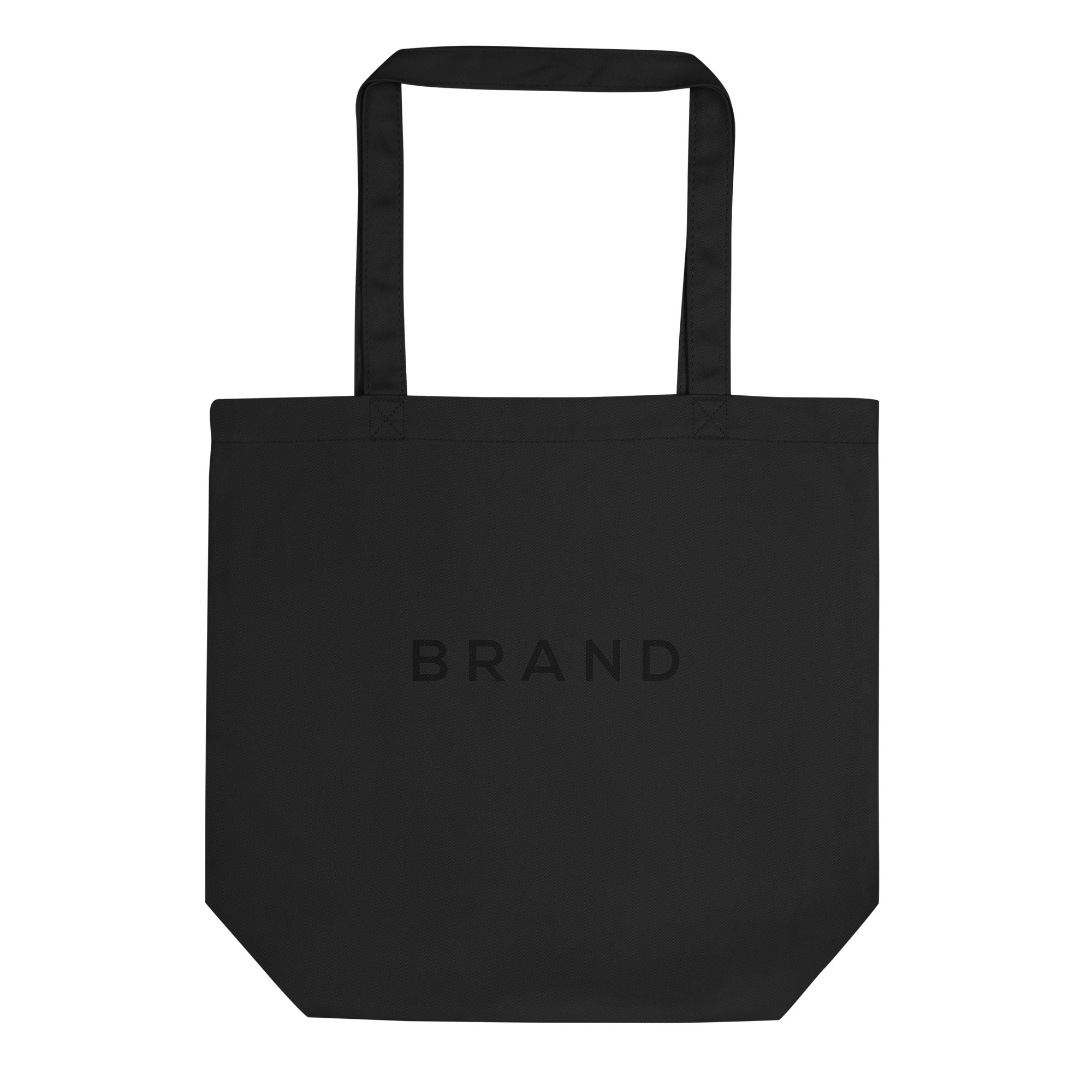 BRAND BLACK TOTE BAG (BLACK)