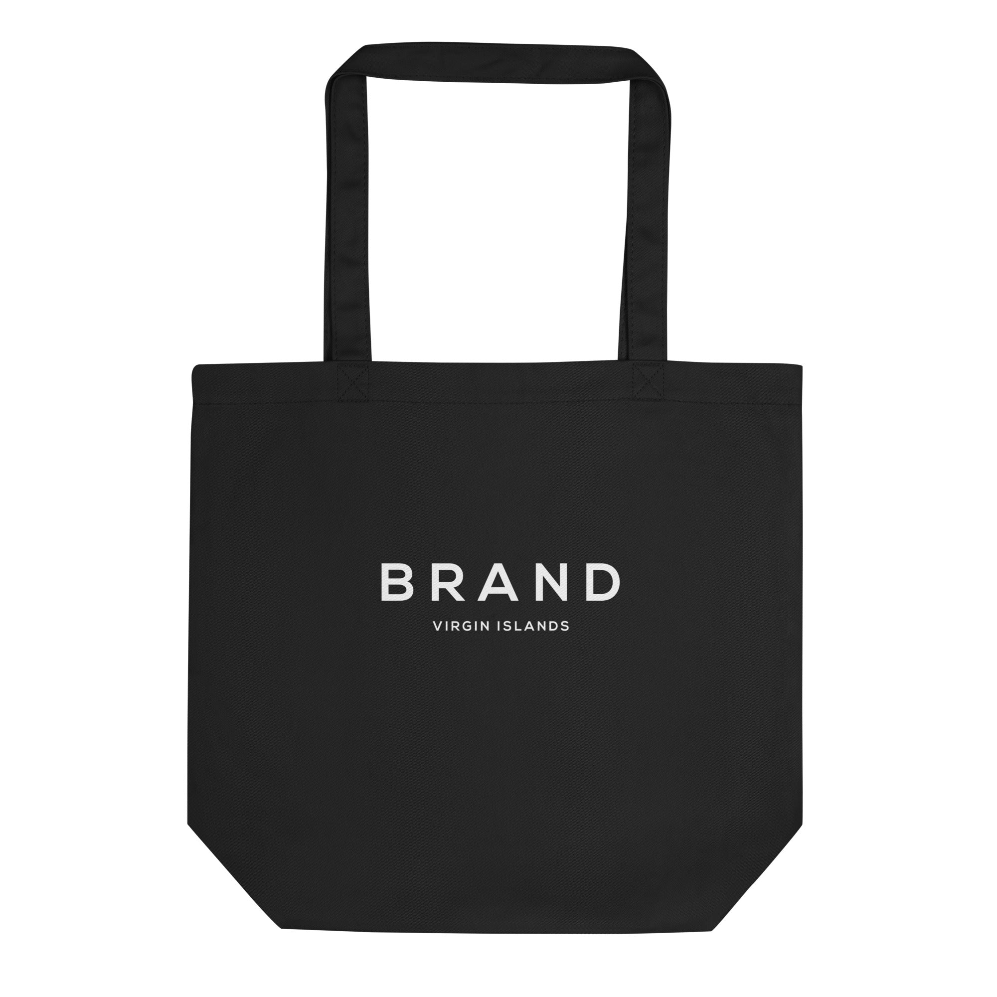 BRAND BLACK DEFINITION TOTE BAG (WHITE)