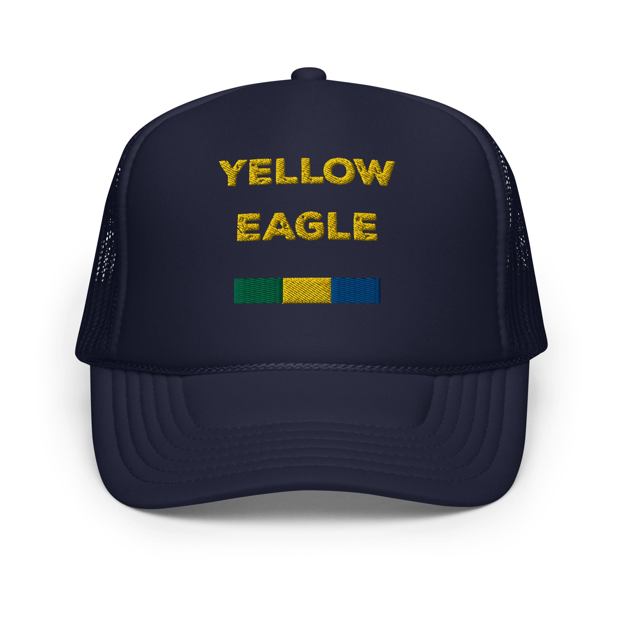 YELLOW EAGLE TRUCKER HAT