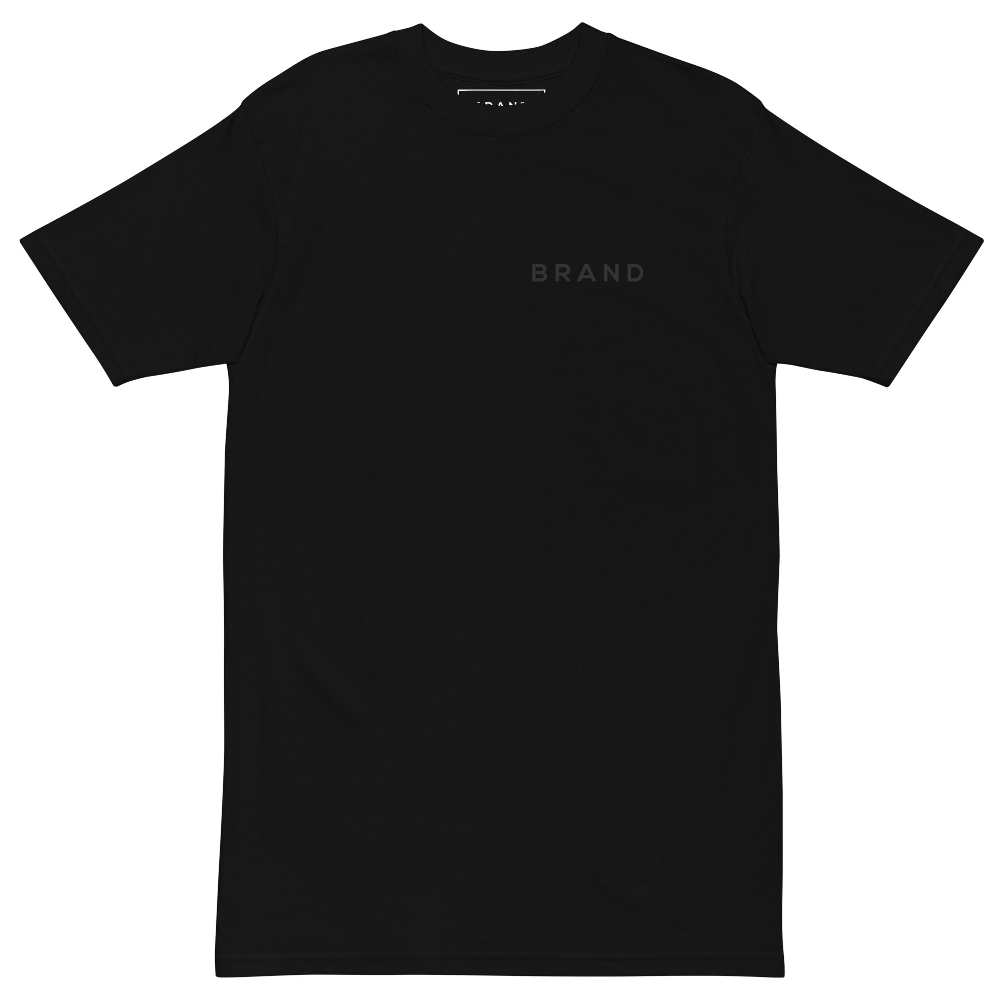 BRAND BLACK T-SHIRT (BLACK)