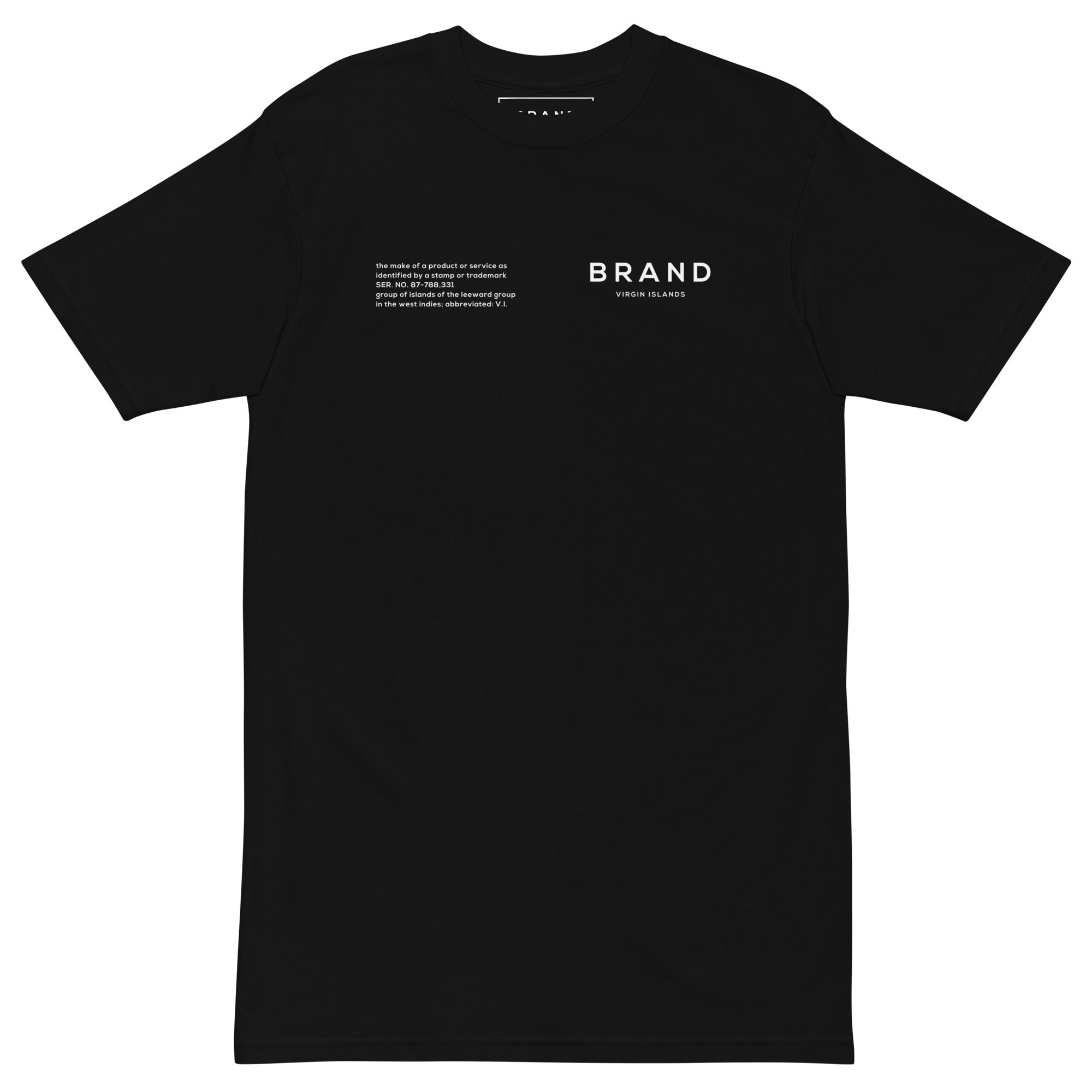 BRAND BLACK DEFINITION T-SHIRT (WHITE)