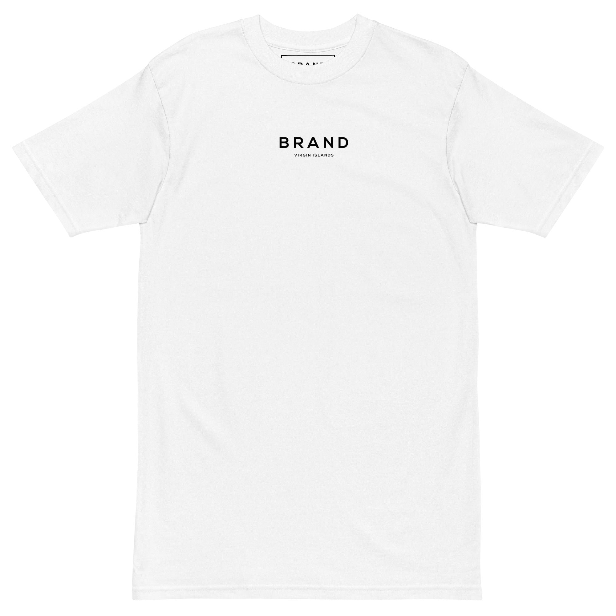 BRAND WHITE VIRGIN ISLANDS T-SHIRT (BLACK)